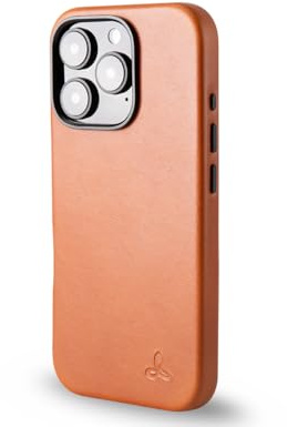 Snakehive Leather Case for iPhone 16 Pro Max - Slim Protective Case - MagSafe Compatible - Tan