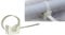 Confezione 10 pezzi Clip Fascetta Fissatubo con Base 16 A 32mm Per Fissaggio Tubi Protettivi Rigidi Plastica Metallo raccordi