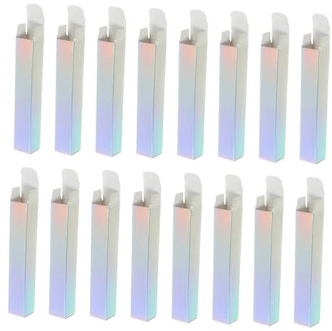 Beaupretty 20 Stück Lippenstift-Box Salbenbehälter Essenz Lipgloss Lipgloss-Boxen in großen Mengen Verpackung von Essenzölflaschen Lagerung von Essenzölen Make-up-Organizer Papier