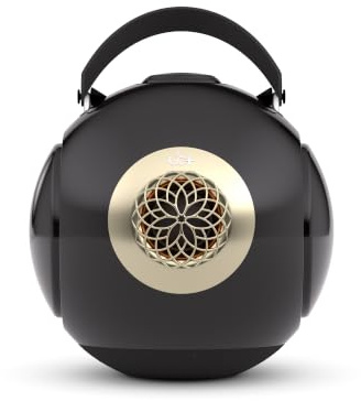 UB+ dB1 doubleBASS Waterproof Bluetooth Speaker | 40W Hi-Fi Sound with Deep Bass, 20H Playtime, IPX5 & TWS Pairing (with Tripod) (Glossy Black with Tripod)