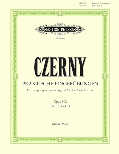 Praktische Fingeruebungen 2 Op 802. Klavier