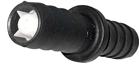 TRUDESIGN Rückschlagventil 3/4Ø schwarz SB-Pack