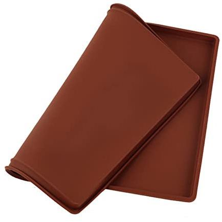 RENNICOCO Tapis de Cuisson en Silicone Tapis de Cuisson Multi-Fonctions Outils de Cuisson Plateau de Cuisson à Biscuits Plateau à Rouler