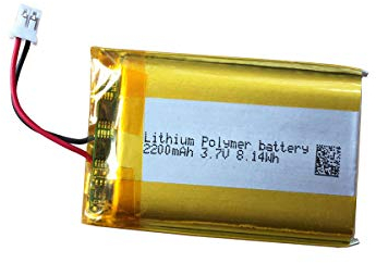 3,7v Batería de Litio LIP1922-B 2200mAh para Controlador PS4 Reemplazo de batería Paquete de batería LIP1522 para CUH-ZCT1E CUH-ZCT1U -Series Controlador inalámbrico Playstation 4