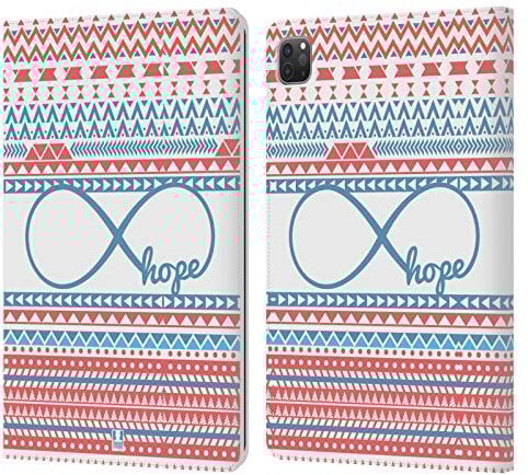 Head Case Designs Hope Infinity Aztekisch Leder Brieftaschen Handyhülle Hülle Huelle kompatibel mit Apple iPad Pro 11 2020/2021 / 2022