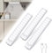 Indoor Motion Detector Lamp, USB Rechargeable Kitchen Sensor Cabinet Lighting, Cupboard Night Light, Dimmable Closet Light for Wardrobe, Staircase, Hallway