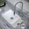 LSC Bexley 1.5 Matt White Composite Synthetic Undermount Kitchen Sink & Waste