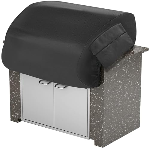 Eingebaute Grillabdeckung für Blaze 81.3 cm 4-Brenner Gasgrill, Abdeckung für Bull Outdoor Eingebaute Gasgrills 81.3 cm Wasserfeste Insel BBQ Grill Top Cover, Outdoor Küche Grillkopfabdeckung