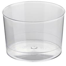 Nupik Vaso Chato Vino 210cc Cristalino, 240 vasos, Poliestireno, Reciclable, Reutilizable, Vaso Chiquito, Formato Ahorro Profesional, Ideal bebidas frías, Vino, Licores, Refrescos, Cerveza