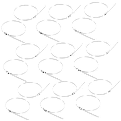 ULTECHNOVO 100pcs Zip Ties for Chain Link Fences Outdoor Fasteners for Pet Enclosures Easy Installation for Garden Fencing and Dog Pens