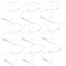 ULTECHNOVO Fence for Dogs Garden Wire Fencing 100pcs Zip Ties for Garden Fencing Chain Link Fence Slats for Dogs 304 Ideal for Chicken Wire and Inground Wire Dog Fence
