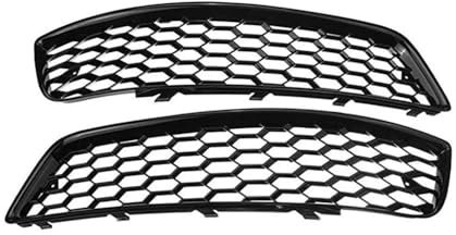 Griglia anteriore per auto 8P0807681 8P0807682 2 Pezzi Fendinebbia Anteriore Griglia A Nido D'ape Griglia Di Copertura Per Audi A3 8P 2009-2013 Griglia Radiatore(No Railing)