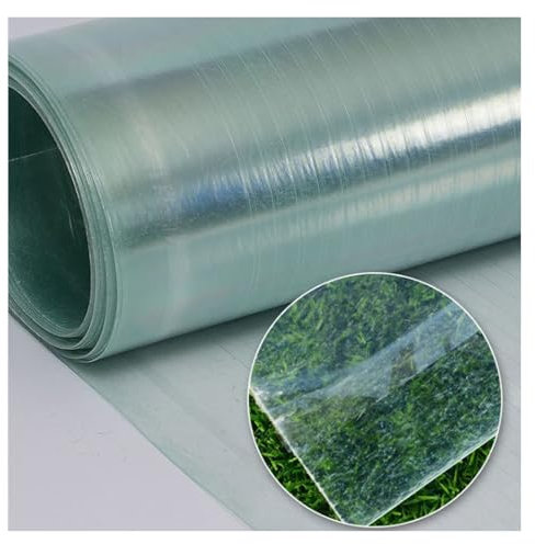 Transparente UV-beständige Polycarbonat-Gewächshaus-Dachbahn, transparente Dämmung, Tageslichtplatten, 0,5 x 2 m