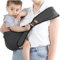 Kleinkind Trage Seitlich, Ergonomisch Toddler Carrier, Babytrage, Kindertrage Ab 2-3 Jahre, Verstellbare Baby Trage Für Neugeborene Bis 3-36 Monaten, Kleinkinder Bis 20KG