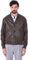 Bomber Uomo Pelle Chiusura a Bottoni Collo Alto Giubbotto Invernale Elegante Slim Fit Giacca Chiodo Caldo e Confortevole (IT, Testo, L, Regular, Regular, Testa di Moro)