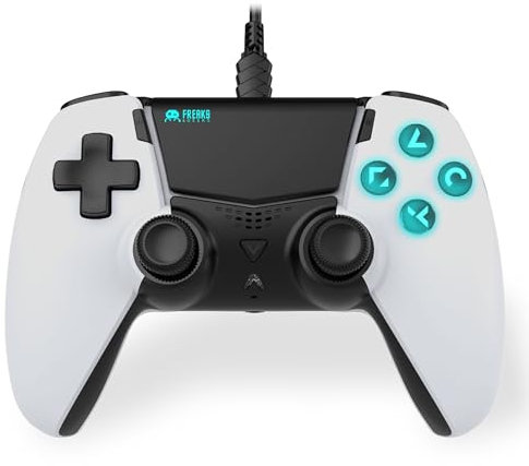 Freaks And Geeks-Manette Filaire pour PS5 & PS5 slim- Câble 3M