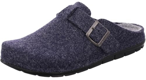 Rohde Herren Pantoffel aus recyceltem Softfilz Riemen mit Schnalle Rodigo-H 6747