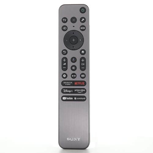 Dan's Originals RMF-TX910U Remote Control with Backlit Keys, Voice, Premium Metal Case, Compatible with Sony TVs (2023 & 2024) – RMFTX910U