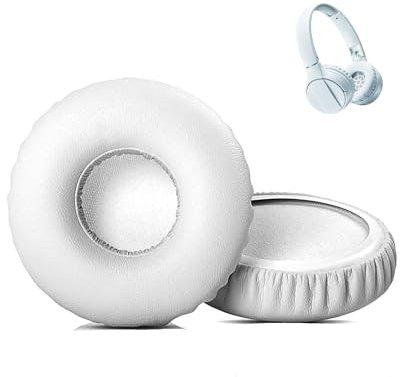 XRHTONG Cuscinetti per orecchie Prime sostituzione compatibile con Pioneer SE-MJ553BT MJ553BT cuffie cuscinetti per orecchie (Pelle proteica/Memory Foam)