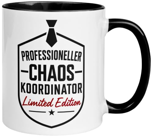 Tasse Professioneller Chaos Koordinator | Chef Geschenk