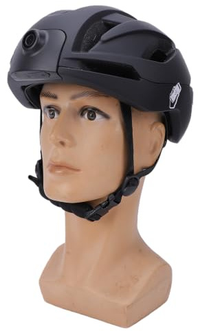 Luocute Smart Bike Helmet, BT Enabled with 1080P Camera and Turn Signal Lights, Adult Bike Helmets Built in Speakers and Microphone for Road Mountain Biking Adults Men Women