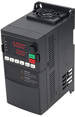 Torvex VFD, onduleur à fréquence Variable 2,2 KW 220 V, convertisseur monophasé à triphasé avec Double Affichage pour Le contrôle du Moteur