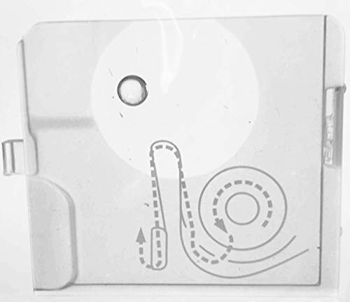 Nähmaschinenzubehör24 Spulenabdeckung für Pfaff Ambition Essential 1.0, 1.5, 2.0 (Kunststoff, Presser_Foot)