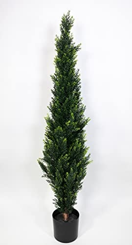 Zeder/Konifere Natura 150cm LA künstliche Pflanzen Kunstpflanzen Kunstbaum Thuja Zypresse