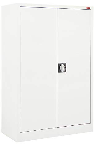 STIER Beistellschrank mit 2 Fachböden 1200x920x420mm lichtgrau verschweißt