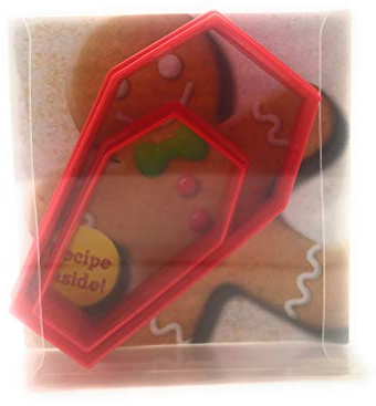 Coffin Cookie Cutter Set of 2, Biscuit, Pastry, Fondant Clay Cutter