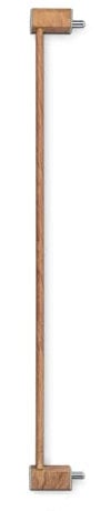 Dripex 7cm Extension for Safety Gate, Metal Extensions for Pressure Fit Gates, Wood Pattern Color