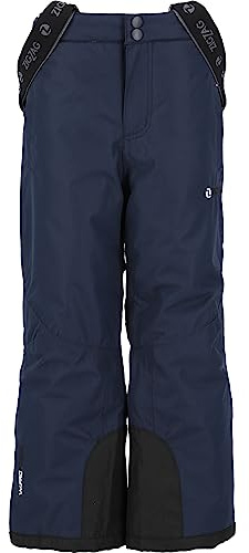 ZIGZAG Kinder Whistler Skihose 'Provo' mit 10.000 mm Wassersäule Robuste Skihose mit Hosenträgern und wasserfesten Eigenschaften