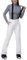 33,000ft Damen Skihose Hosenträgerhose Outdoorhose Wasserdicht Winddichte Softshellhose Warme Gefütterte Schneehose Snowboardhose Skilanglaufhose Thermohose Wanderhose Ski Pant, Weiß S/Short Length