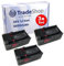 3X Trade-Shop Premium Li-Ion Akku 36V / 6000mAh Ersatz für Hilti B36 B36/3.9 B36V 2203932 418009 für Bohrhammer Schlagbohrmaschine Akkuschrauber Bohrmaschine