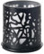 8x Kerzenhalter Twine 75 x Ø 75 mm Schwarz