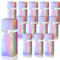 Qilery 12 Sets Geschenkboxen mit Band für Sublimationsbecher Geschenkboxen für 340 ml, 567 ml, 850 ml, Glasausstellungsboxen, Tumbler-Boxen für Versand, Tassenboxen, Geschenkverpackung, Box für