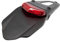 BCR Universal-Motorrad-Kennzeichenhalterung mit roter Linse, rotes Glas.