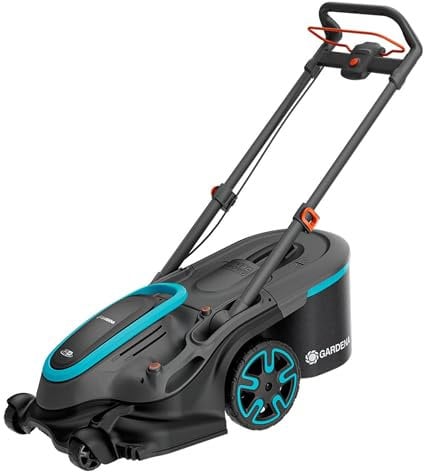 GARDENA PowerMax Duo 46/36V Solo, cortacésped de Doble Cuchilla de Alto Rendimiento