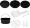 Cpolebev 7 Set Pressure Cooker, Steamer & Air Fryer Bakeware Accessories Compatible for Foodi 5&6.5&8 Qt OP101,OP301,OP302