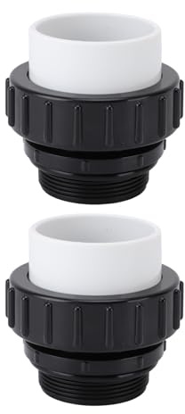 Pwshymi Raccord de Pompe de Piscine en PVC High Temp Union 2 pour Piscine Intelliflo - Conception Durable pour des Applications Polyvalentes