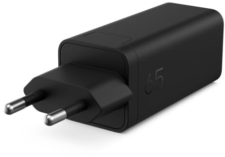 HP 65W GaN USB-C Laptop Ladegerät mit 2 m Ladekabel | Laptop, Tablet & Smartphone, Bis zu 65 W Leistung, USB-C Power Delivery, Breite Kompatibilität, Integrierter Hardwareschutz