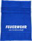 ShirtShop-Saar Feuerwehr Aus Leidenschaft; Badetuch Royalblau