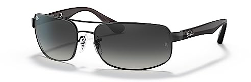 Ray Ban Damen Sonnenbrille RB3445, Gr. 61 mm,, Mattes Schwarz, 61 millimeters