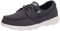 Skechers Women's Go Walk Lite-Coral Boat Shoe, Navy Blue, 5 UK