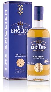 The English | Original Single Malt NAS Whisky | Gift Box, 70cl, 43% ABV