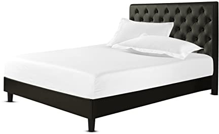 Sapphire collection 800 Thread Count Pure Egyptian Cotton Super Soft Hotel Quality 28 CM/11 Inch Deep Fitted Bed Sheet (Double Fitted Sheet)