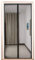 Flei Fliegengitter tür 70x210cm, Magnetischer Fliegenvorhang Moskitonetz, Auto Schließen, magnetische Adsorption, for Türen/Patio - Schwarz