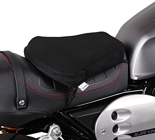 Sitzbank Kissen Air M Kompatibel mit Honda CBF 600 / S schwarz