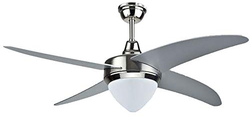 LED Deckenventilator mit Fernbedienung Tageslicht 3 Stufen Lüfter Timer 107CM