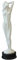 qazwsx Home Decor Ornament Figur Moderne Art Sexy Beauty Figur Miniatur Statue/Baden Tanz Nackte Frau Lady Girl Skulptur